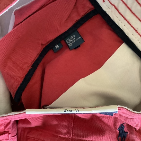 NEW 30” Red Ralph Lauren Cargo Shorts - Men - Picture 7 of 11